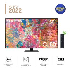 Televisor Samsung QLED 4K Smart Televisor 50" QN50Q80BAGXPE (2022)