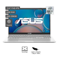 Laptop Asus X515JA-EJ3618W 15.6" Intel Core i5-1035G1 256GB SSD 8GB RAM