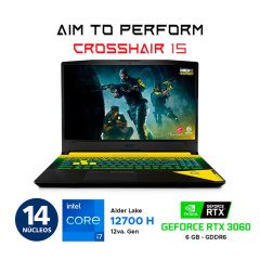 Laptop Gamer MSI Crosshair 15 B12UEZO 15.6" Intel Core i7-12700H 1TB SSD 16GB RAM RTX3060