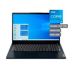 Laptop Lenovo IdeaPad 3i 15.6" Intel Core i5-1155G7 256GB SSD 8GB RAM