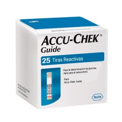 Tiras Reactivas Accu-Chek Guide x25