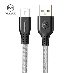 Cable USB a Micro USB Mcdodo CA-5161 Serie Warrior Gris 1m