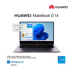 Laptop Huawei MateBook D14 NOBELD-WDH9D 14" FHD IPS Intel Core i5-1135G7 512GB SSD 8GB RAM Windows 11 Home