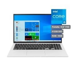 Laptop LG Gram 15Z90P-G.AH66B4 15.6" Intel Core i5 -1135G7 512GB SSD 16GB RAM