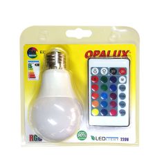 Foco LED Opalux OP-9RGB-B