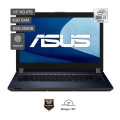 Laptop Asus ExpertBook P1 P1440FA 14" Intel Core i3-10110U 256GB SSD 8GB RAM