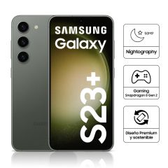 Celular Libre Samsung Galaxy S23+ 6.6" 256GB 8GB RAM Green