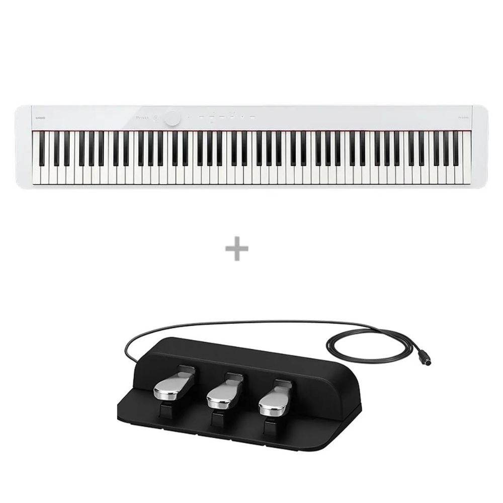 Piano Digital Casio PX-S1100WEC2 + Pedal Casio SP-34C2