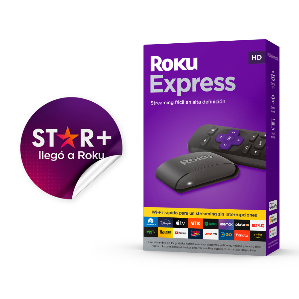 Adaptador de TV Roku Express 3960X 512MB