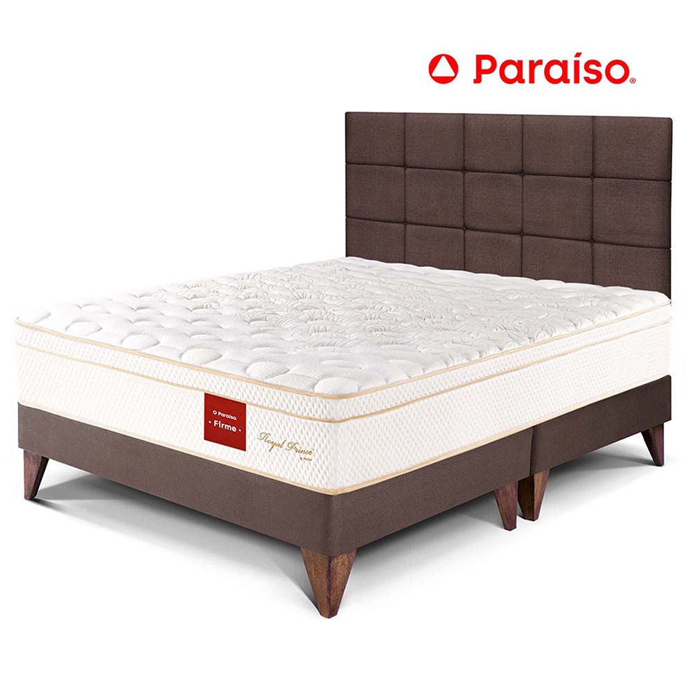 Dormitorio Paraiso Europeo Royal Prince Firme c/Blocks Queen Size Chocolate