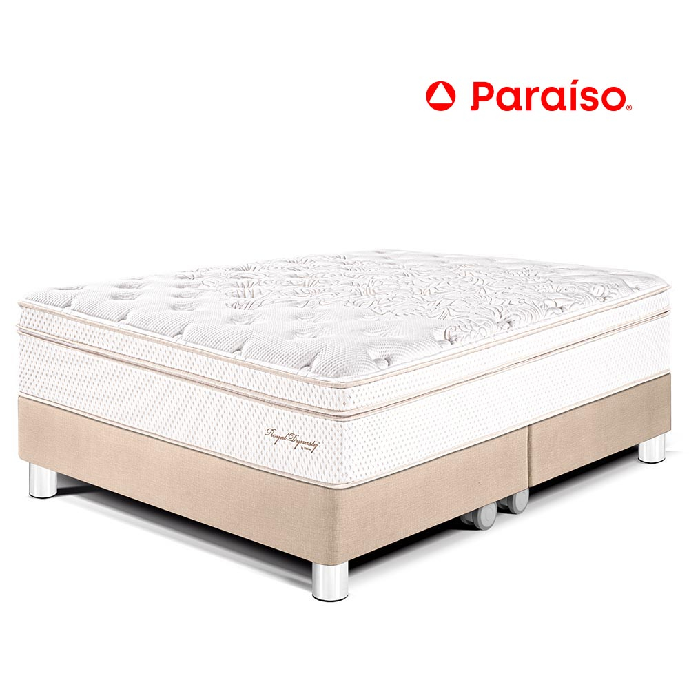 Cama Paraiso Royal Dyansty Queen Size Champagne