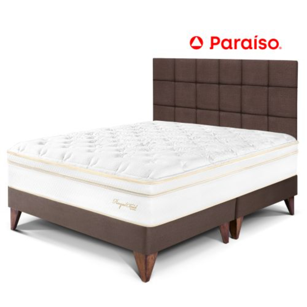 Dormitorio Paraiso Europeo Royal Cloud c/Blocks King Size 198 Chocolate