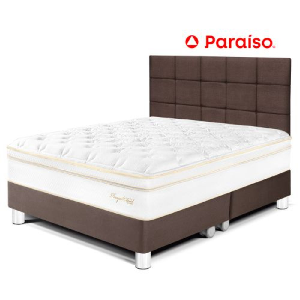 Dormitorio Paraiso Royal Cloud c/Blocks Queen Size Chocolate