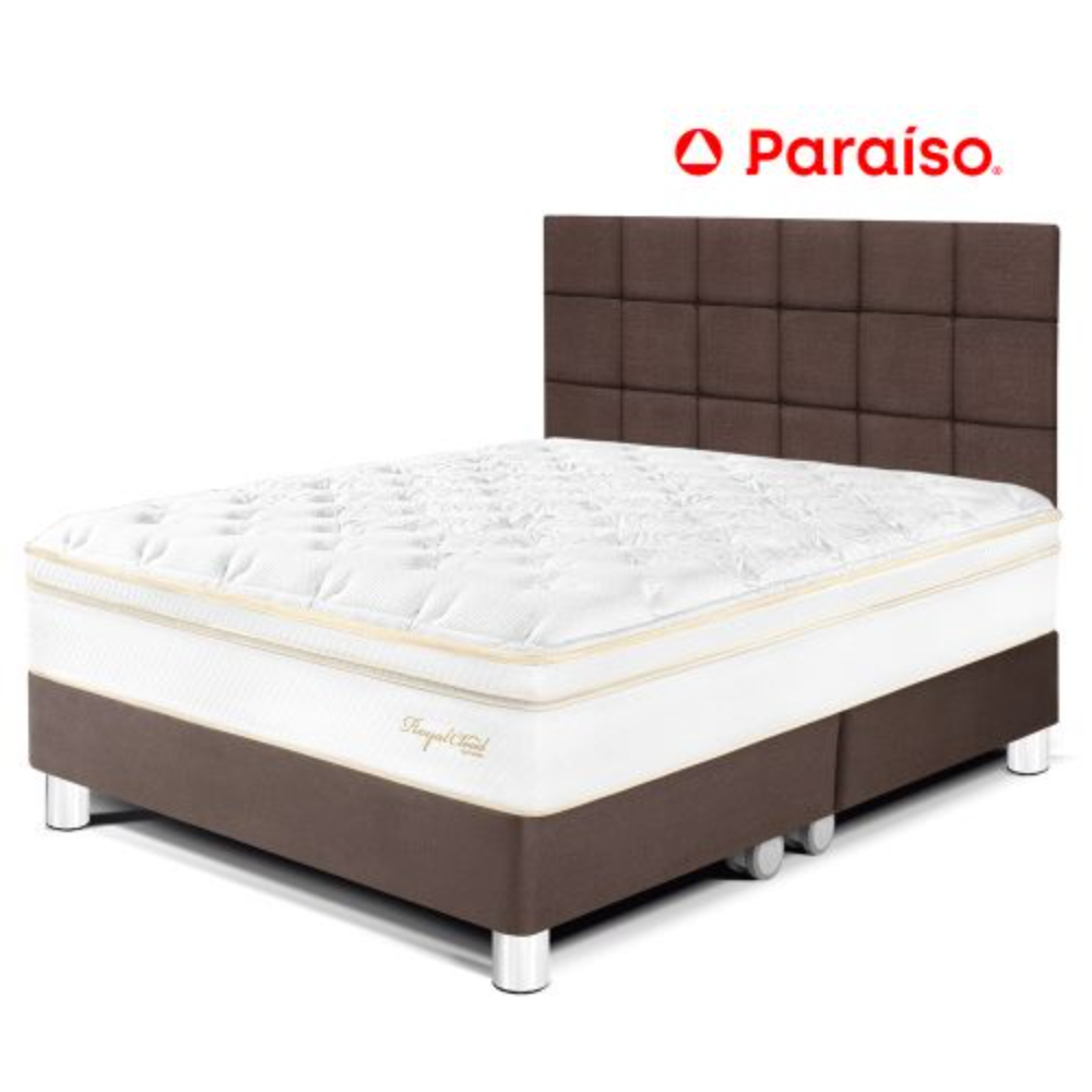 Dormitorio Paraiso Royal Cloud c/Blocks King Size 198 Chocolate
