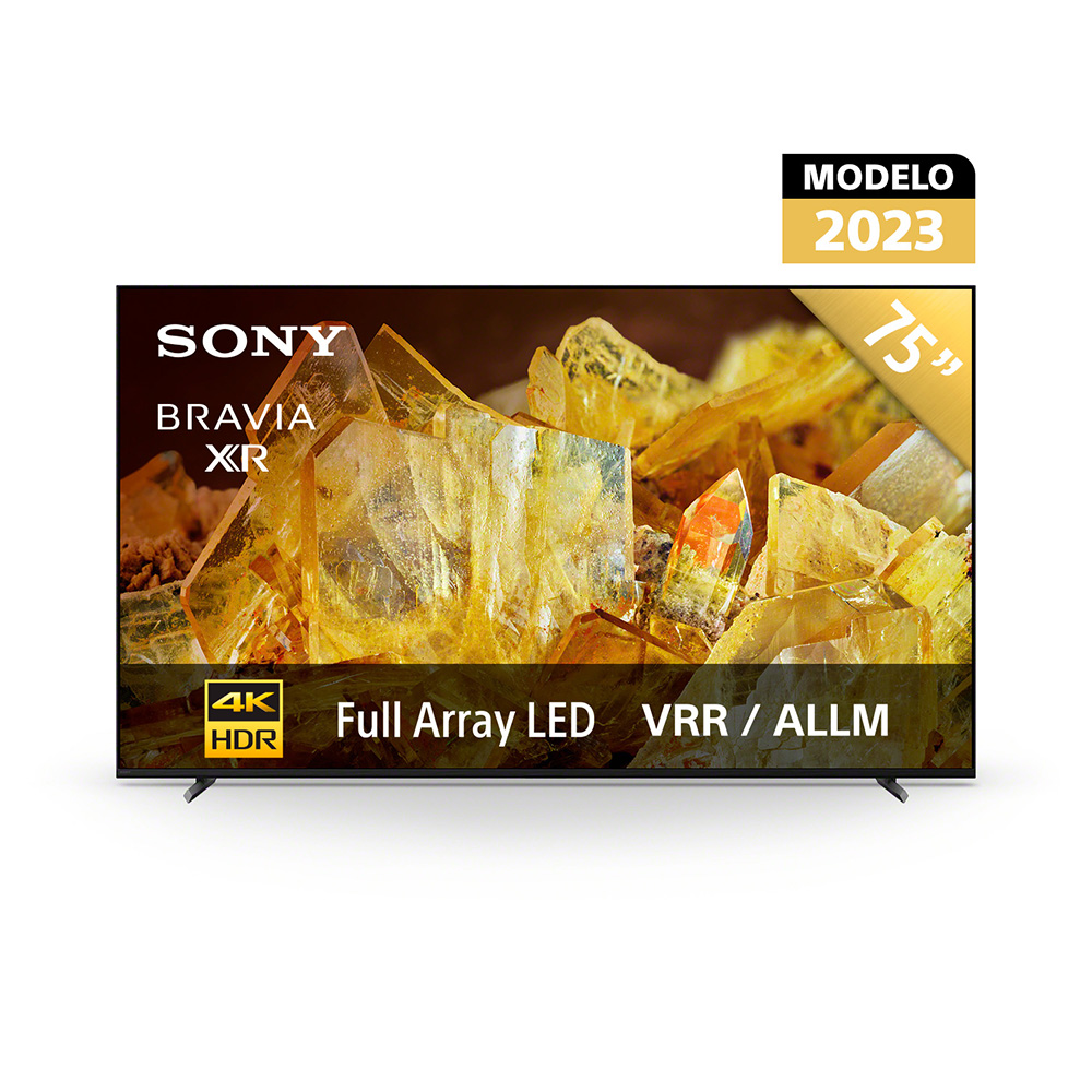 Televisor Sony LED 4K UHD Google TV Smart 75" XR-75X90L LA8