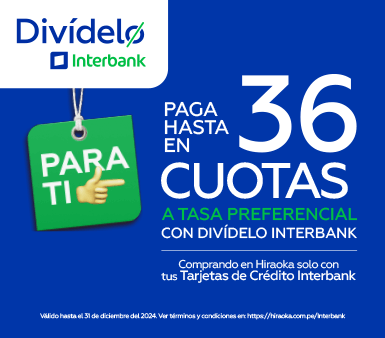 Tarjeta Interbank 36 cuotas